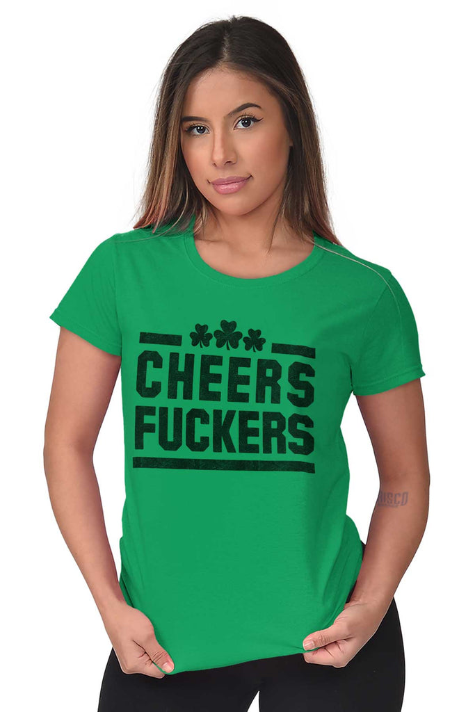 Cheers Fuckers St Patricks Day Men Women Beer Drinking Mugs Tshirt Lucky  Shirt Irish Gifts T-Shirt Hoodie - AnniversaryTrending